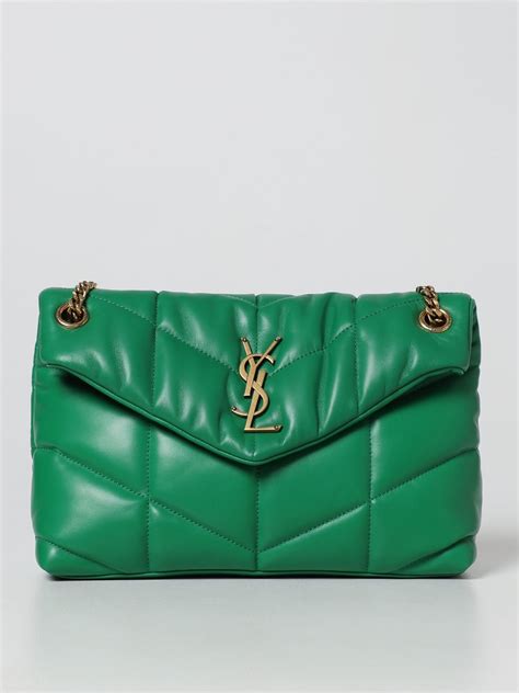 ysl borsa verde|BORSE .